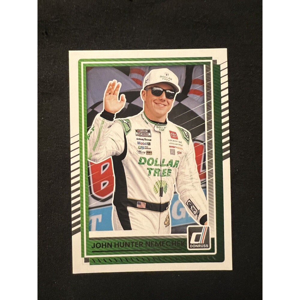 2025 Donruss Racing John Hunter Nemechek #50 EX NASCAR Panini